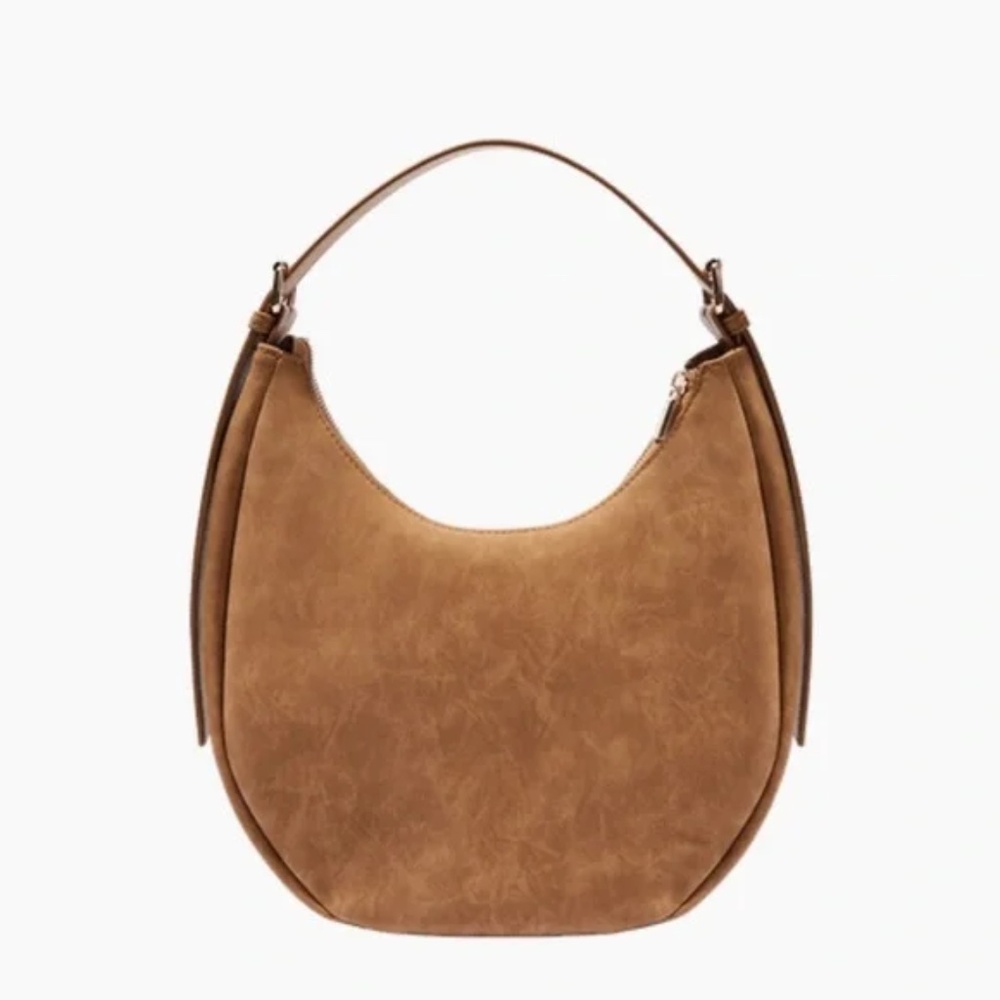 4TH & RECKLESS Una Faux Suede Crescent Bag